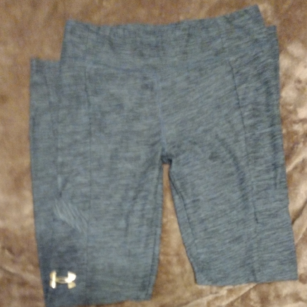 Under Armour Charcoal Kids Leggings